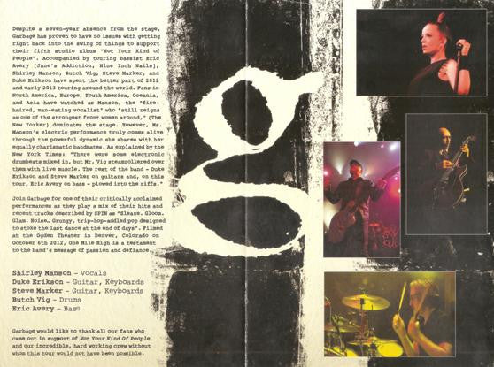 Garbage : One Mile High... Live (DVD-V, Multichannel, NTSC, Dol)