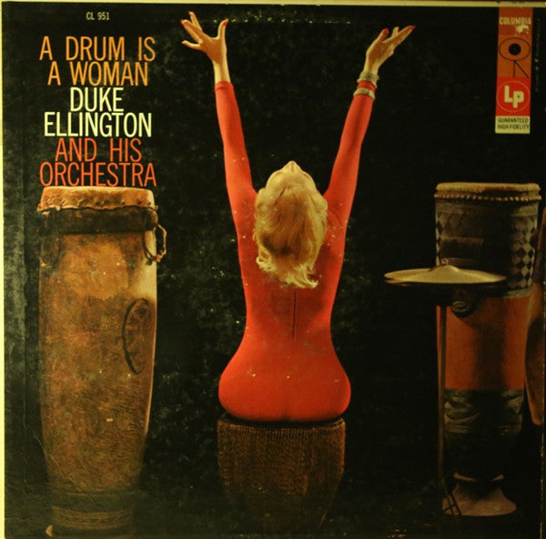 Duke Ellington And His Orchestra : A Drum Is A Woman (LP, Album, Mono)