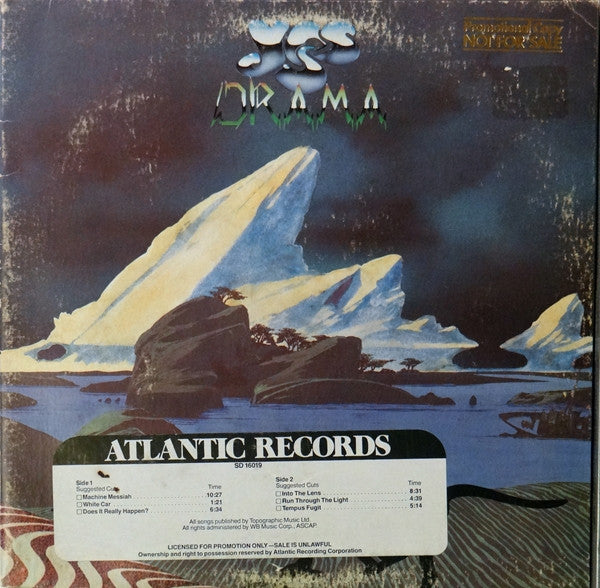 Yes : Drama (LP, Album, Gat)