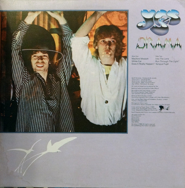 Yes : Drama (LP, Album, Gat)