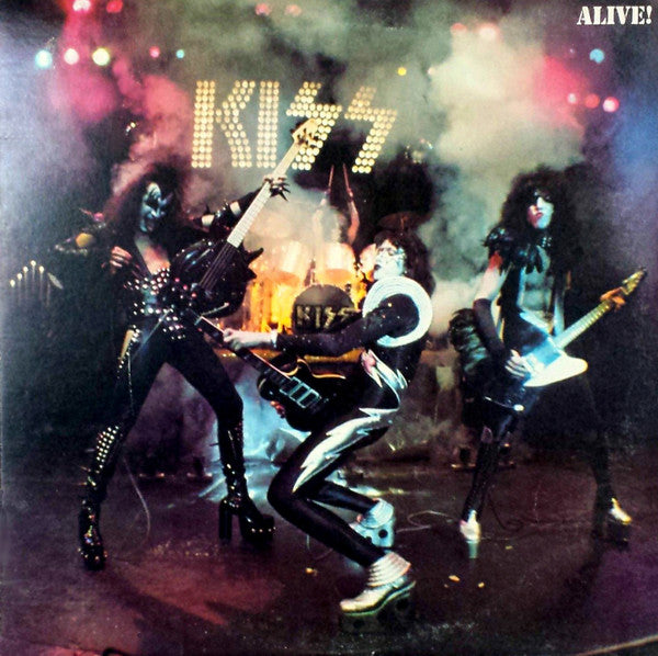 Kiss : Alive! (2xLP, Album, RE, Ter)