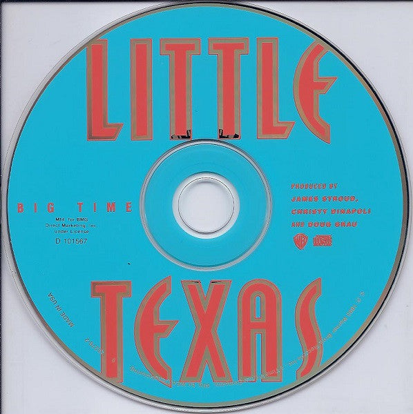 Little Texas : Big Time (CD, Album, Club)