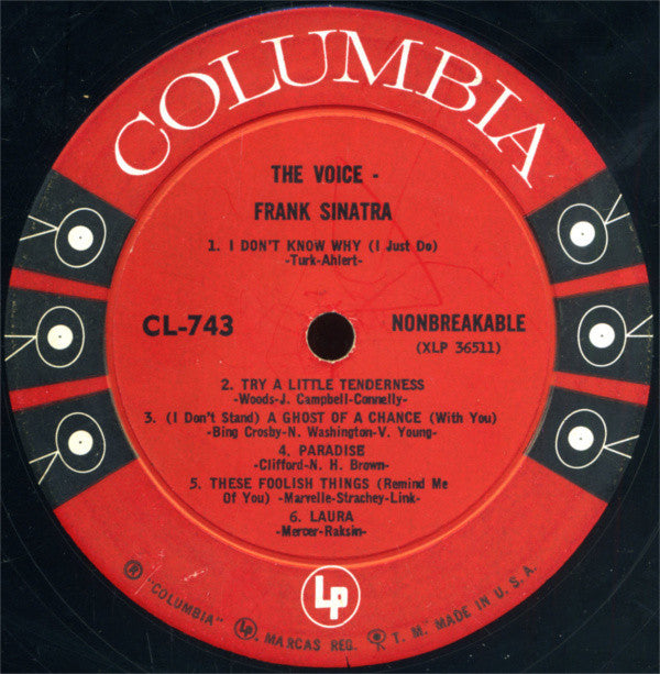 Frank Sinatra : The Voice (LP, Comp, Mono, Hol)