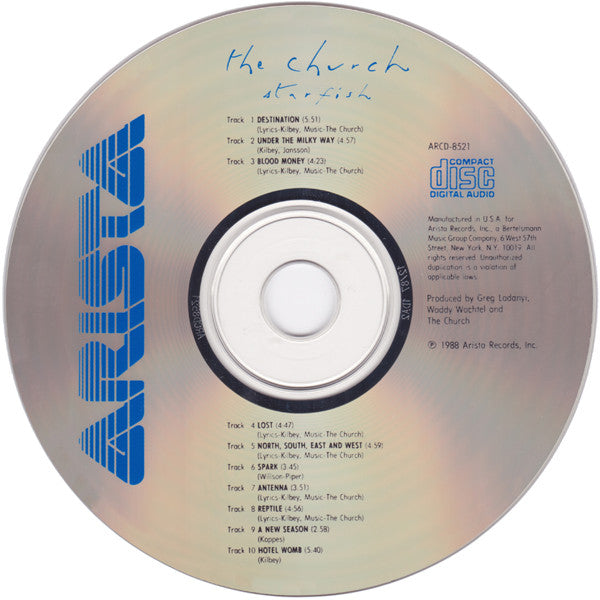 The Church : Starfish (CD, Album)
