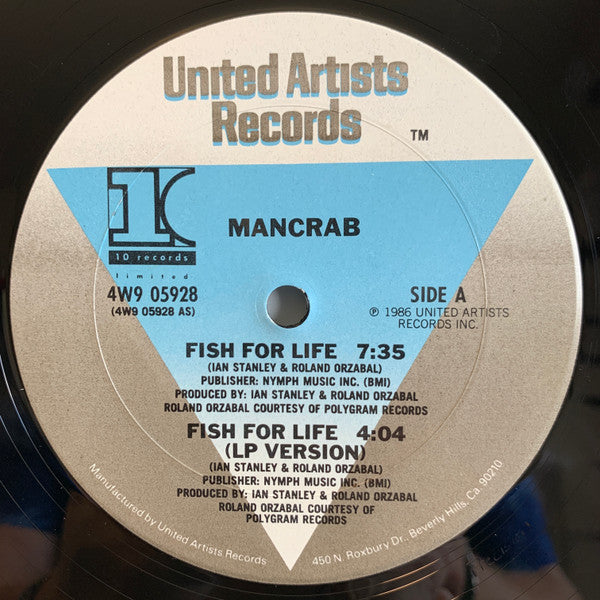 Mancrab : Fish For Life (12")