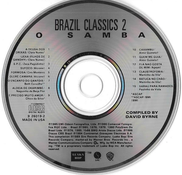Various : O Samba (CD, Comp)