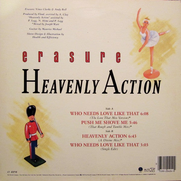 Erasure : Who Needs Love Like That (12", Maxi, All)