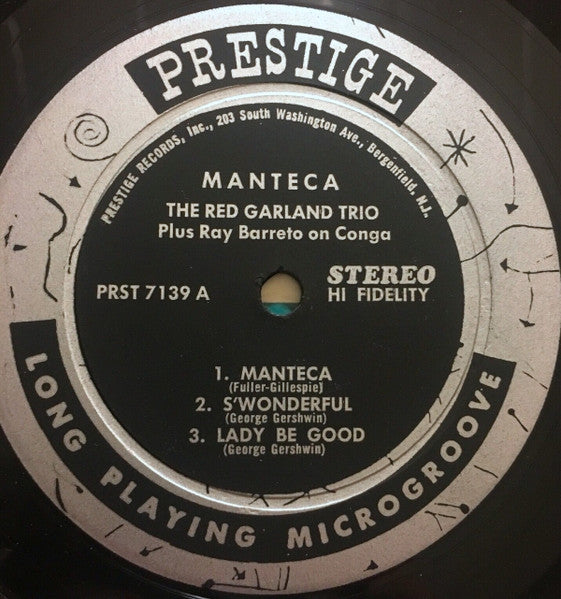 The Red Garland Trio : Manteca (LP, Album)