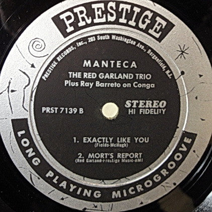 The Red Garland Trio : Manteca (LP, Album)