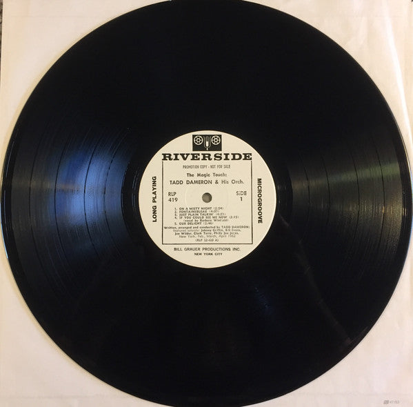 Tadd Dameron And His Orchestra : The Magic Touch (LP, Album, Mono, Promo)