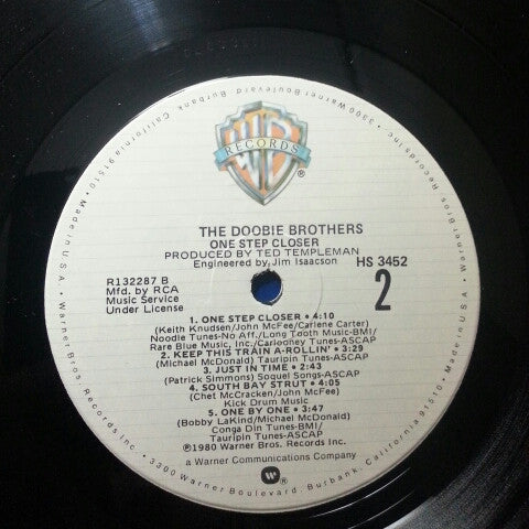 The Doobie Brothers : One Step Closer (LP, Album, Club, RCA)