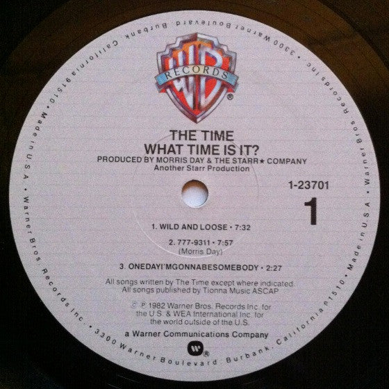 The Time : What Time Is It? (LP, Album, All)