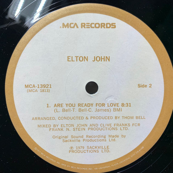 Elton John : The Thom Bell Sessions (12", EP)