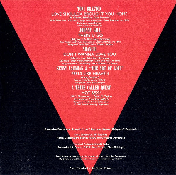 Various : Boomerang (Original Soundtrack Album) (CD, Album, Comp, Club)