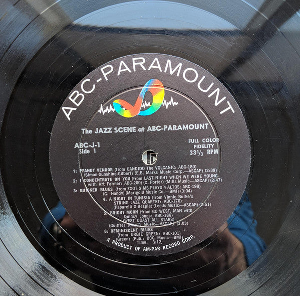 Various : The Jazz Scene At ABC Paramount (LP, Comp, Mono, Smplr)