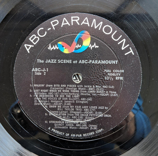 Various : The Jazz Scene At ABC Paramount (LP, Comp, Mono, Smplr)