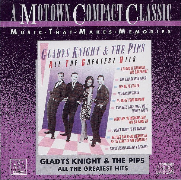 Gladys Knight And The Pips : All The Greatest Hits (CD, Comp)