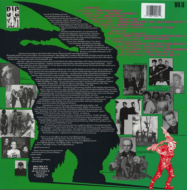 Various : Rockabilly Psychosis And The Garage Disease (LP, Comp, RE)