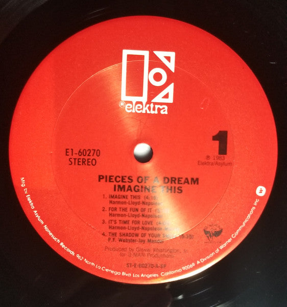 Pieces Of A Dream : Imagine This (LP, Album, Club)
