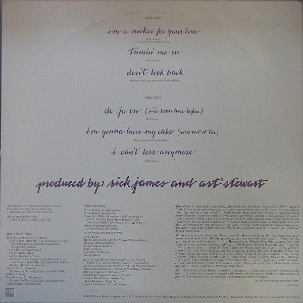 Teena Marie : Wild And Peaceful (LP, Album)