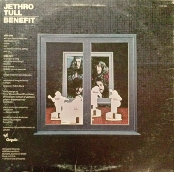 Jethro Tull : Benefit (LP, Album, RE, Pit)