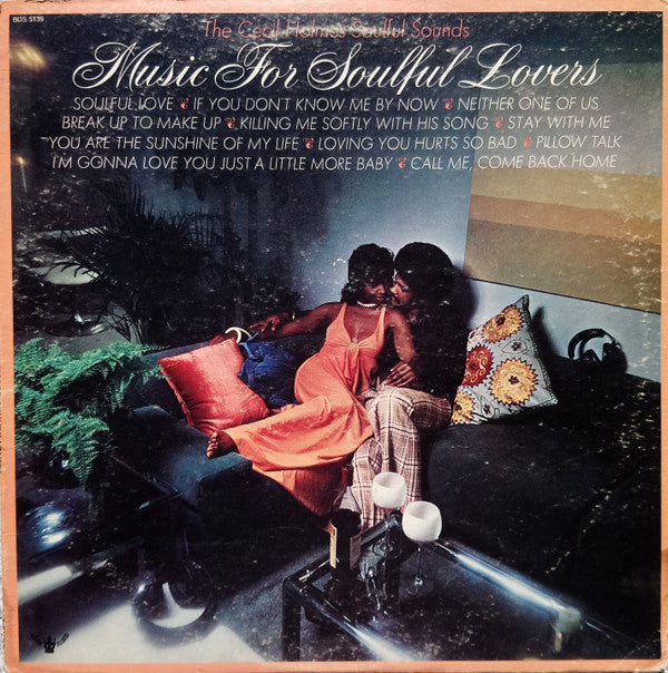 The Cecil Holmes Soulful Sounds : Music For Soulful Lovers (LP, Mon)