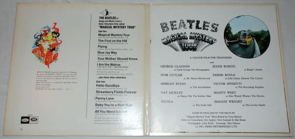 The Beatles : Magical Mystery Tour (LP, Album, RE, Win)