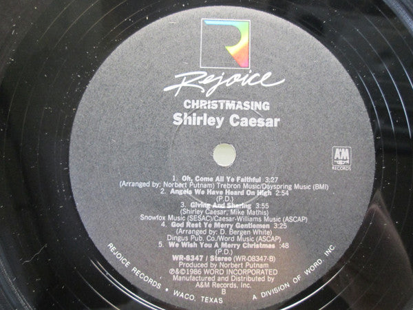 Shirley Caesar : Christmasing (LP, Album)