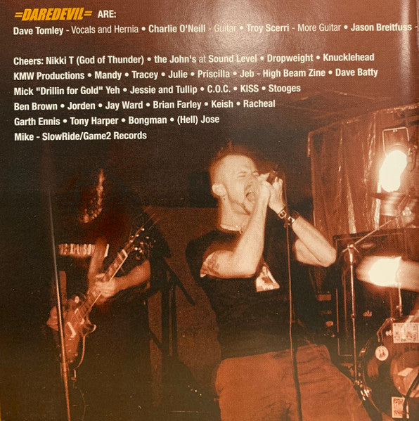 Daredevil (5) : 3rd Degree Burnout (CD, EP)