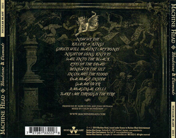 Machine Head (3) : Bloodstone & Diamonds (CD, Album)