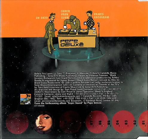 Pepe Deluxé : Before You Leave (CD, Maxi)