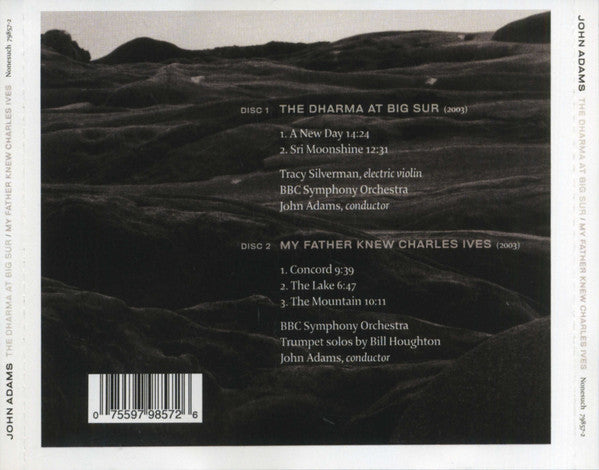 John Adams : The Dharma At Big Sur / My Father Knew Charles Ives (2xCD, Album)