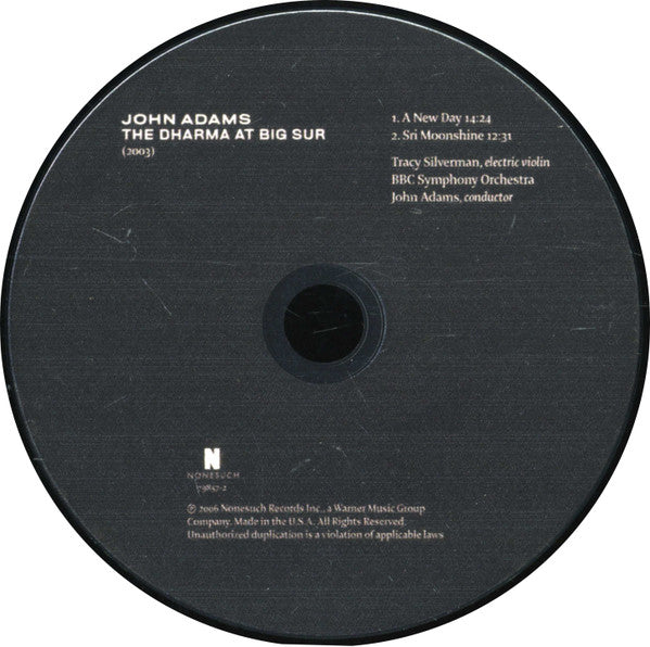 John Adams : The Dharma At Big Sur / My Father Knew Charles Ives (2xCD, Album)