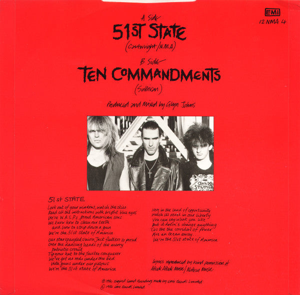 New Model Army : 51st State (12")