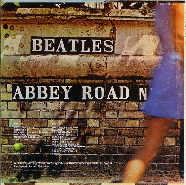 The Beatles : Abbey Road (LP, Album, RE, Pin)