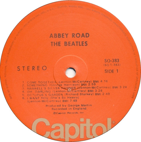 The Beatles : Abbey Road (LP, Album, RE, Pin)