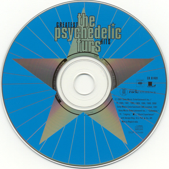 The Psychedelic Furs : Greatest Hits (CD, Comp)