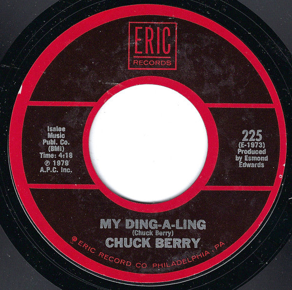 Chuck Berry : My Ding-A-Ling / School Day (Ring! Ring! Goes The Bell) (7", Single, RE)