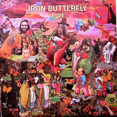 Iron Butterfly : Live (LP, Album, RP, Spe)