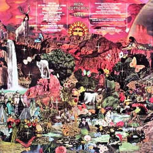 Iron Butterfly : Live (LP, Album, RP, Spe)