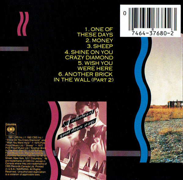 Pink Floyd : A Collection Of Great Dance Songs (CD, Comp, RE)