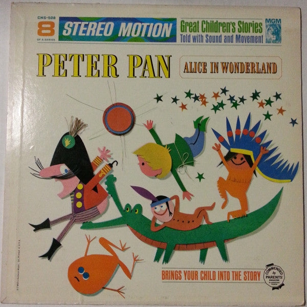 Various : Peter Pan / Alice In Wonderland (LP)