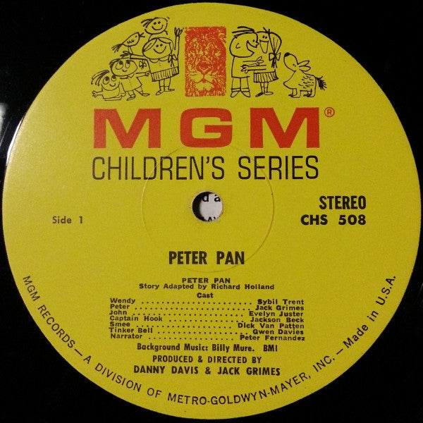 Various : Peter Pan / Alice In Wonderland (LP)