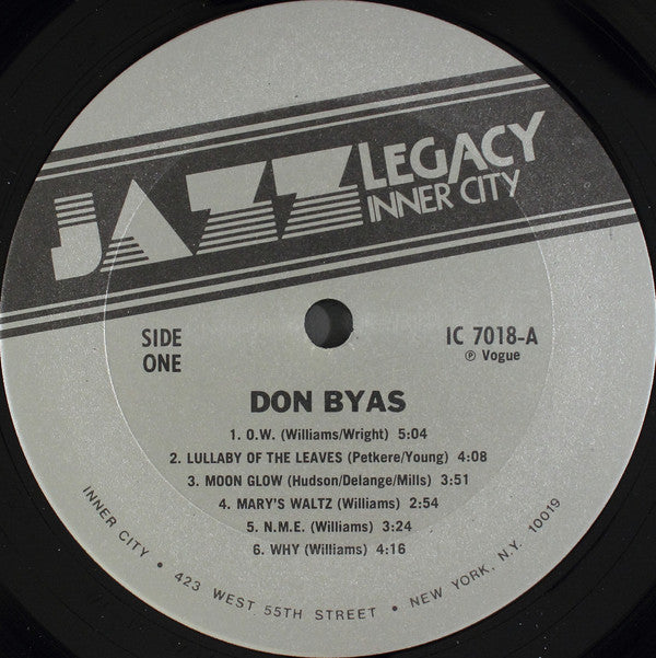 Don Byas : Don Byas (LP, Album, Comp)