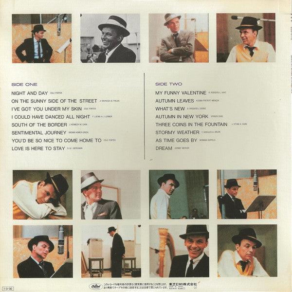Frank Sinatra : Sinatra Sings Standards (LP, Comp, Mono, RE)