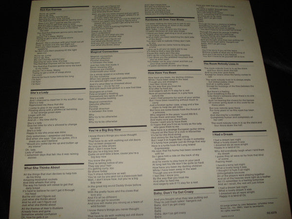John B. Sebastian* : John B. Sebastian (LP, Album, Gat)