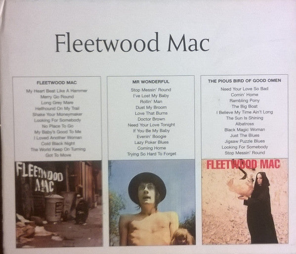 Fleetwood Mac : Fleetwood Mac  (CD, Album, RE + CD, Album, RE + CD, Album, RE + Bo)