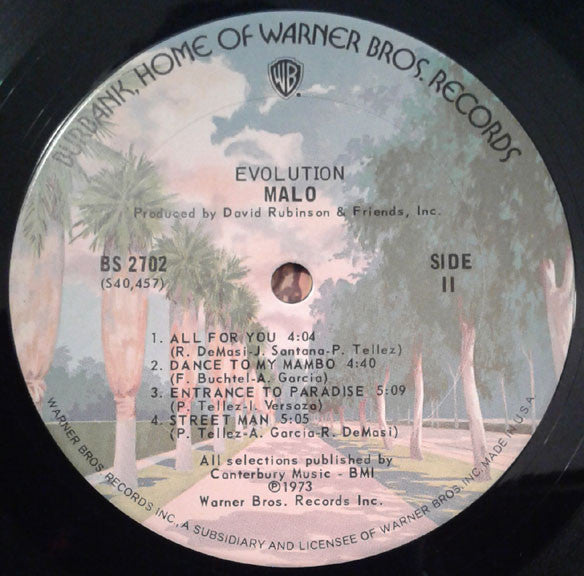 Malo (2) : Evolution (LP, Album, Gat)