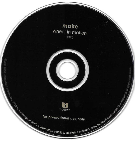 Moke : Wheel In Motion (CD, Single, Promo)