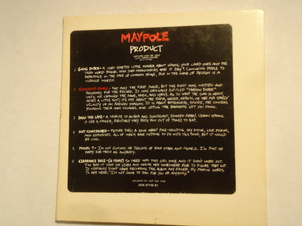 Maypole (4) : Product (CD, Album, Promo, Car)